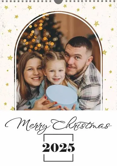Family Holiday Calendar Template
