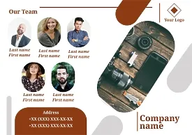 IT company booklet template