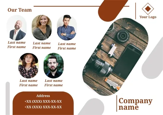 IT company booklet template