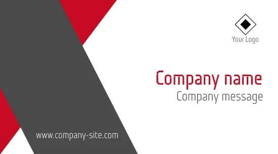 Universal business card template