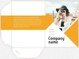 Travel Agency Paper Folder Template