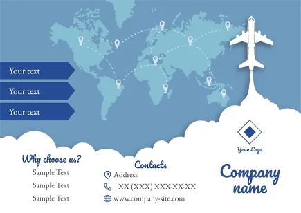 Airline Brochure Template