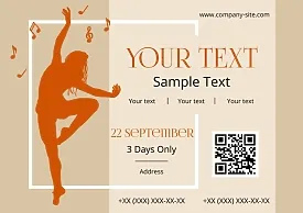 Dance Show Poster Template