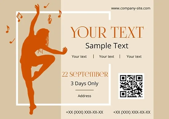 Dance Show Poster Template