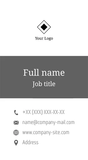 Carpenter's business card template