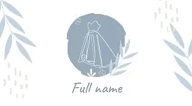 Tailor-stylist business card template