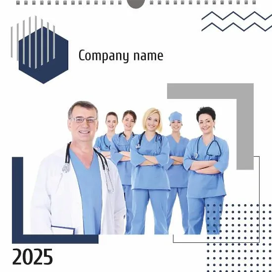Medical Center Calendar Template