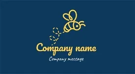 Beekeeper's business card template