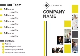 Consulting company booklet template