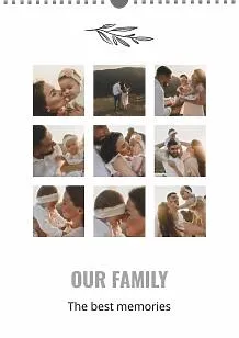 Family Calendar Template