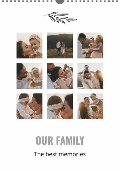 Family Calendar Template