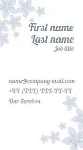 Phytodesigner business card template