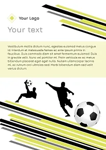 Football Club poster Template