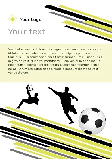 Football Club poster Template