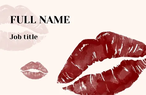 Permanent Makeup Master's business card template