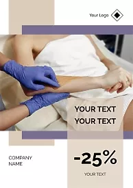 Depilation Salon Leaflet Template