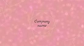 The template of the business card of the organizer of holidays