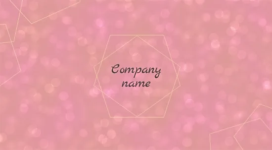 The template of the business card of the organizer of holidays