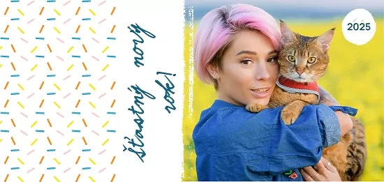 Šablona kalendáře s novým rokem