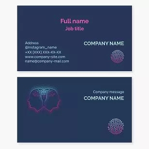 Networking Business Card Template