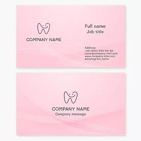 Dental Business Card Template