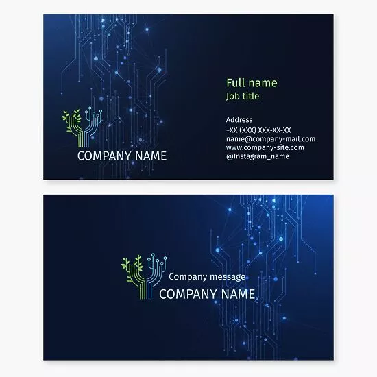 Networking | Electrical Engineer | Business Card Template