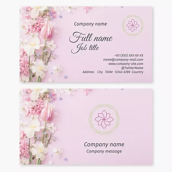 Florist Business Card