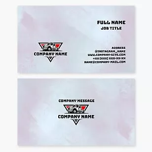 Tow Truck Business Card Template