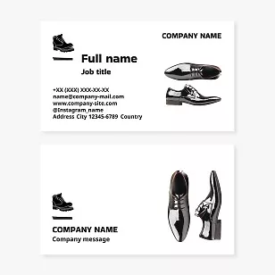 Shoe Restoration Business Card 