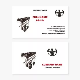 Fitness Business card