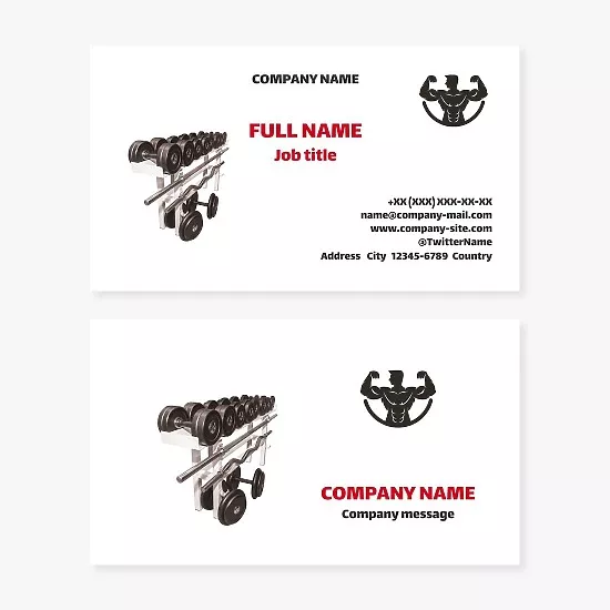 Fitness Business card