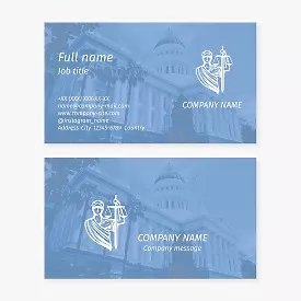 Law office busienss card