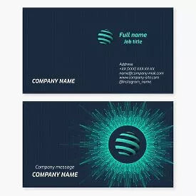 Global Network | Business Card Template