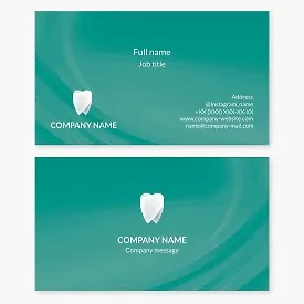 Dental Business Card Template