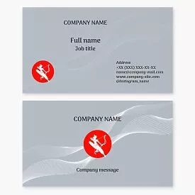 Archer Business Card Template