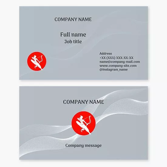 Archer Business Card Template