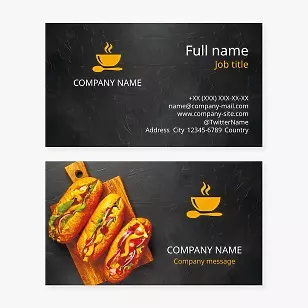 Cafe Business Card