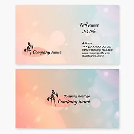 Stylish Fashion Business Card Template