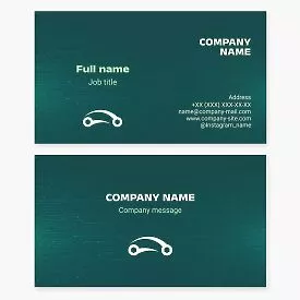 Technology Business Card Template