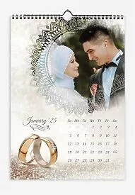 Calendar template Our wedding