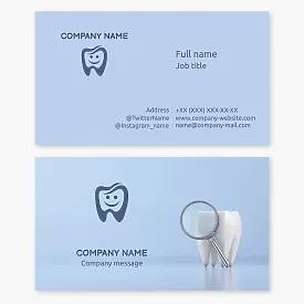 Dentist Business Card Template