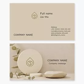 Beauty Business Card Template