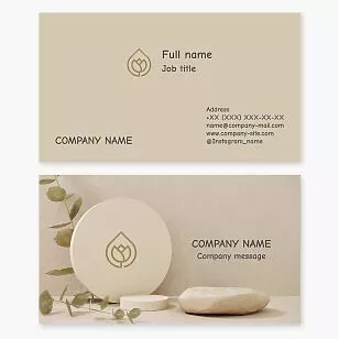 Beauty Business Card Template