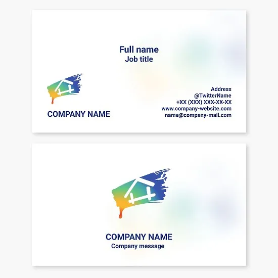 House Painter Business Card Template