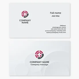 Online Doctor Consultations | Business Card Template