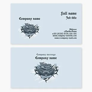 Tattoo Business Card Template