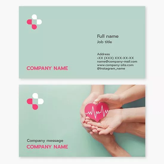 Healthcare Medical Business Card Template