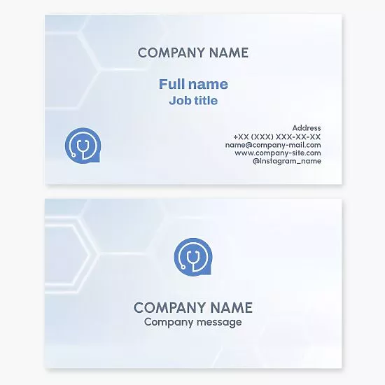 Medical Doctor Business Card Template