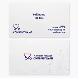 Medical Doctor Business Card Template