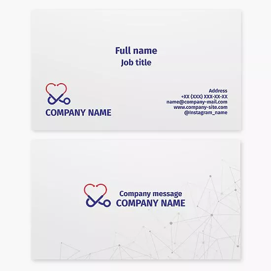 Medical Doctor Business Card Template